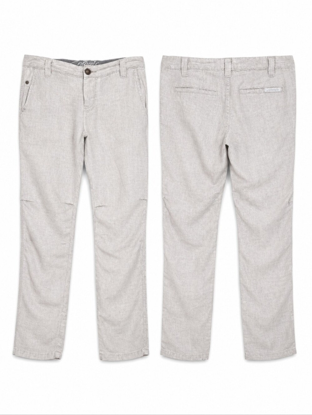 NEW STITCH'S Size 27 Pants Bundle Beige LINEN CHINOS & Ex Boyfriend Jeans - Picture 7 of 11